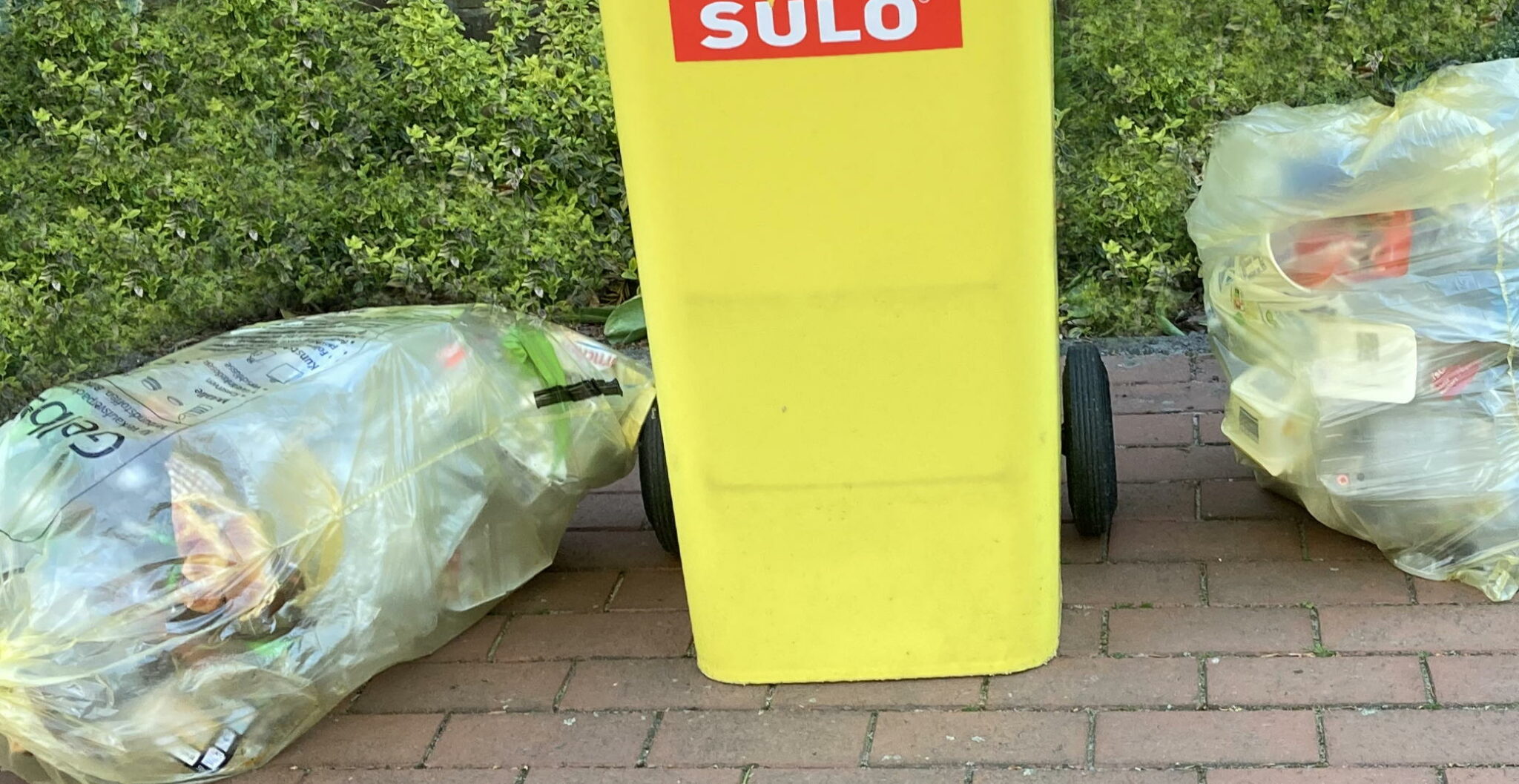 Gelbe Säcke oder Gelbe Tonne? Bündnis 90/Die Grünen