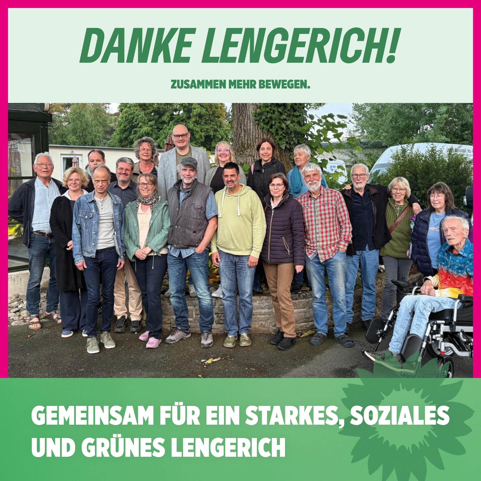 Danke Lengerich! Gemeinsam für ein starkes, soziales und grünes Lengerich!